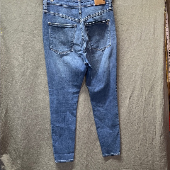 Madewell Dark Blue Women's Curvy Roadtripper jeans - Picture 7 of 10